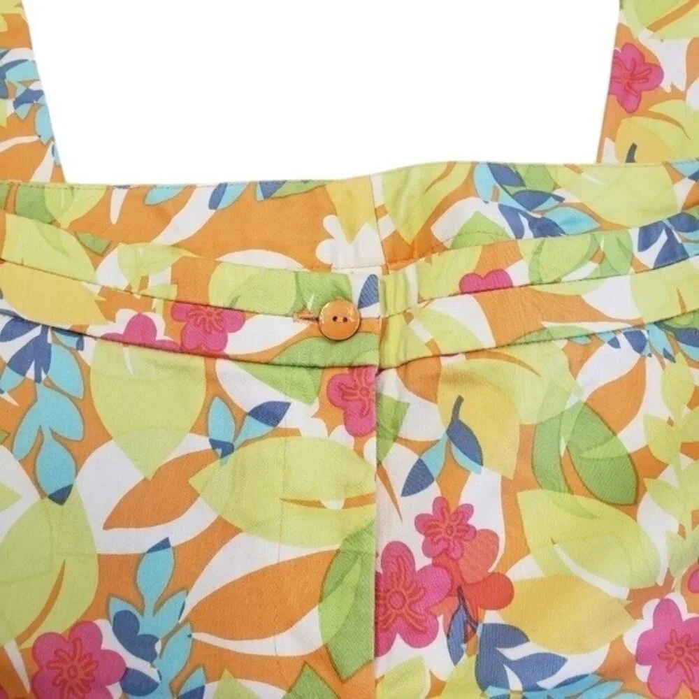 Sigrid Olsen Sport Womens Floral Pants Size 8 - Picture 6 of 7